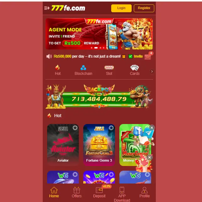 777FE Game Login