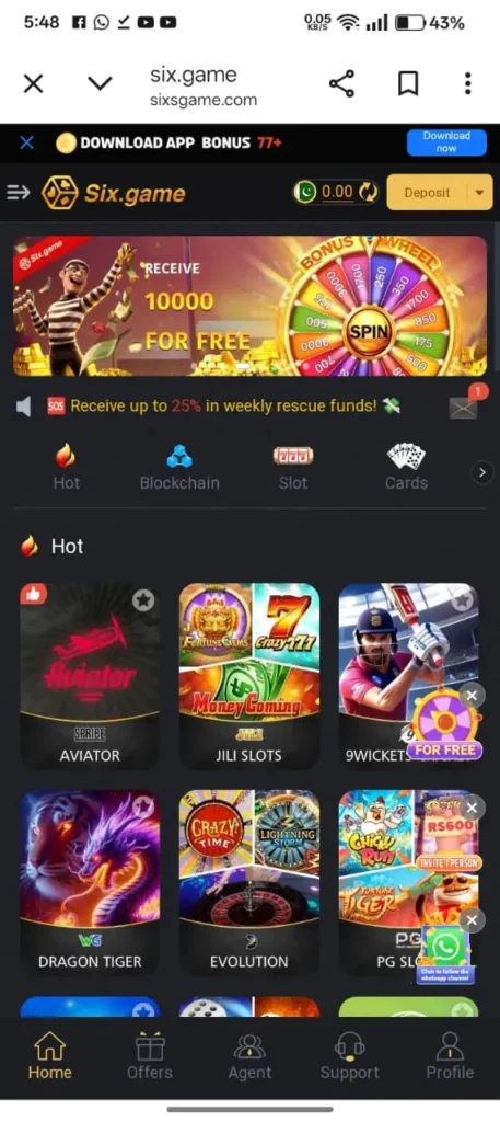 Six Game APK